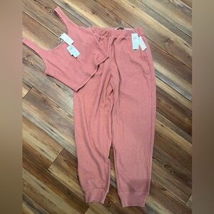 Abercrombie & Fitch Rose Knit Lounge Collection Set